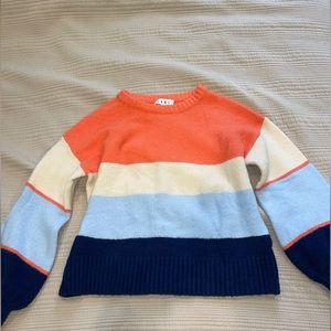 Colorblock sweater